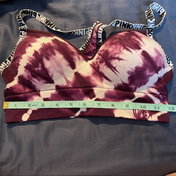 ✨VS Pink Small Tie Dye Wireless Lightly Lined Sports Bra✨ - Picture 8 of 8